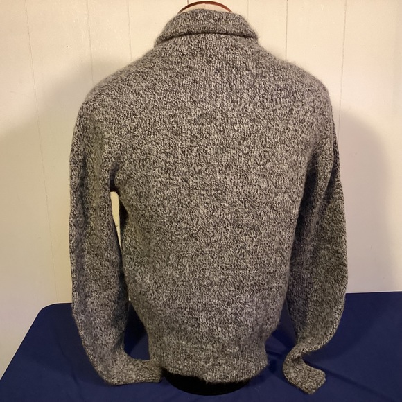 Mens shawl collar sweater made by Environmental Clothing Co made in USA - Picture 4 of 8